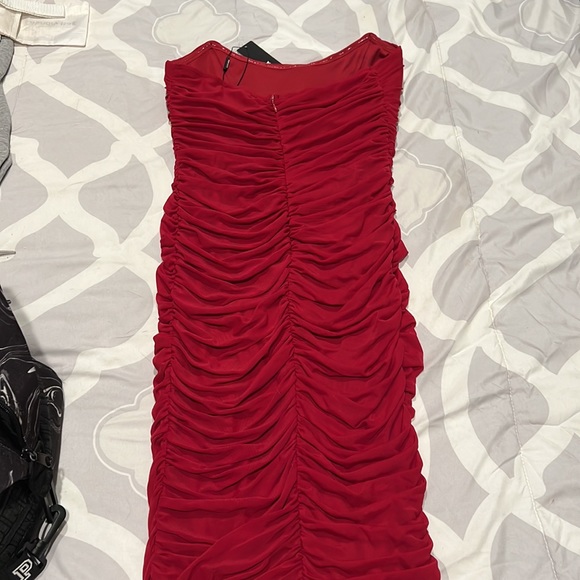 Strapless midi dress from Fashion Nova - Picture 3 of 3